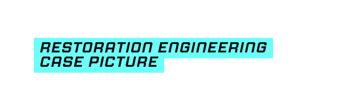 Restoration engineering Case picture